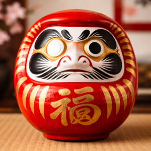 Daruma japonais traditionnel